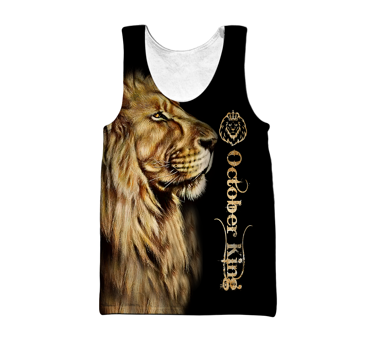 Custom Name October King 3D All Over Printed Unisex Shirts