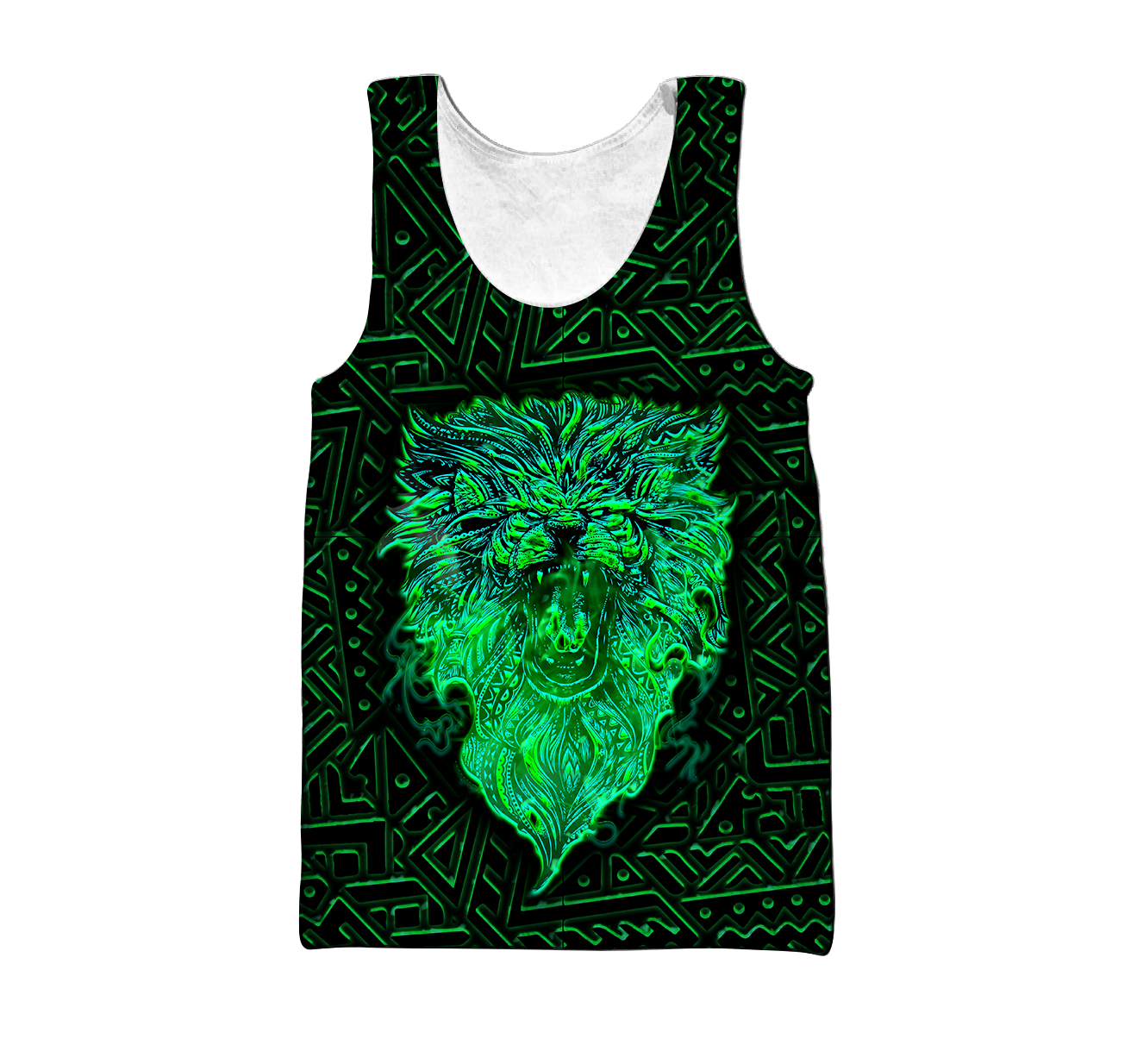 New zealand lion maori reggae 3d all over printed shirt and short for man and women-Apparel-PL8386-Tank top-S-Vibe Cosy™