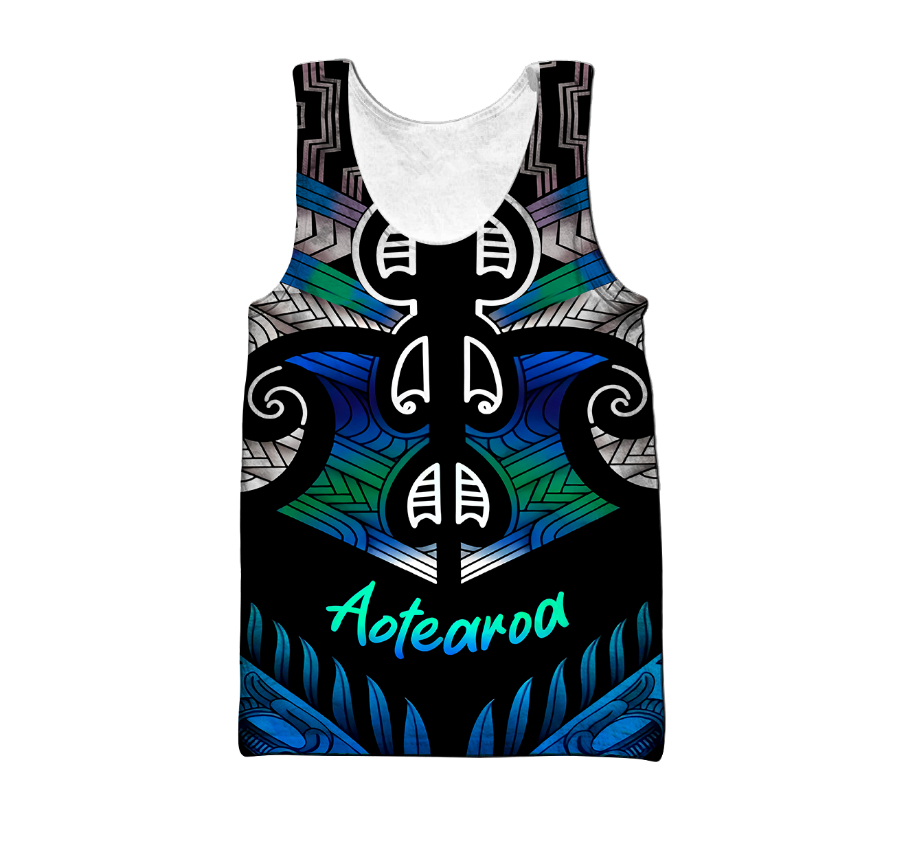 Aoteatoa New Zealand Maori 3d all over printed shirt and short for man and women-Apparel-PL8386-Tank top-S-Vibe Cosy™
