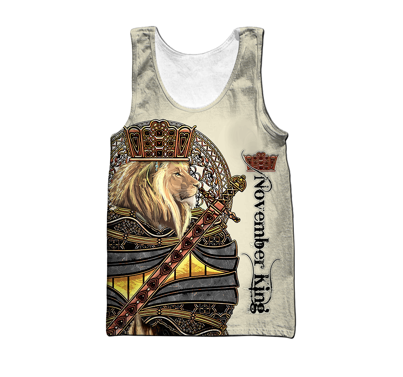 Custom Name November King 3D All Over Printed Unisex Shirts