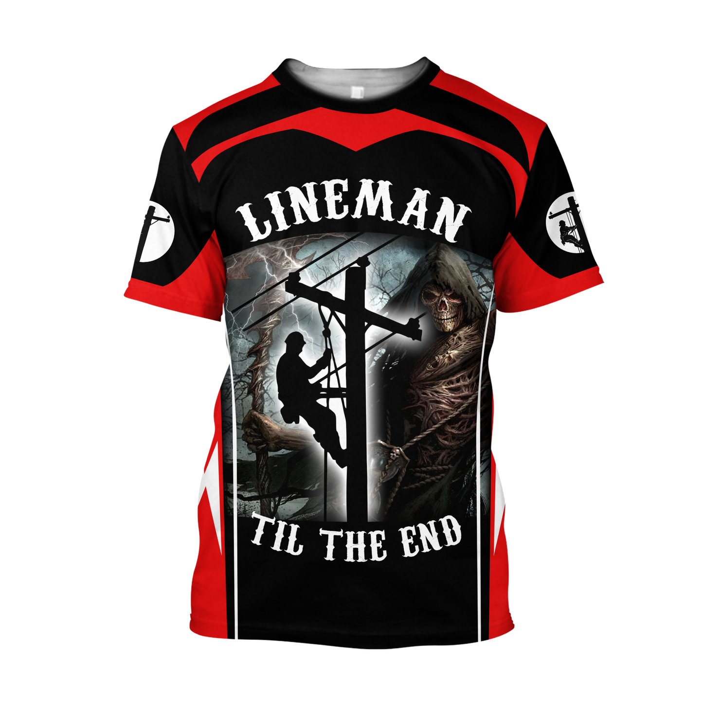 Premium Unisex All Over Printed Lineman Shirts MEI