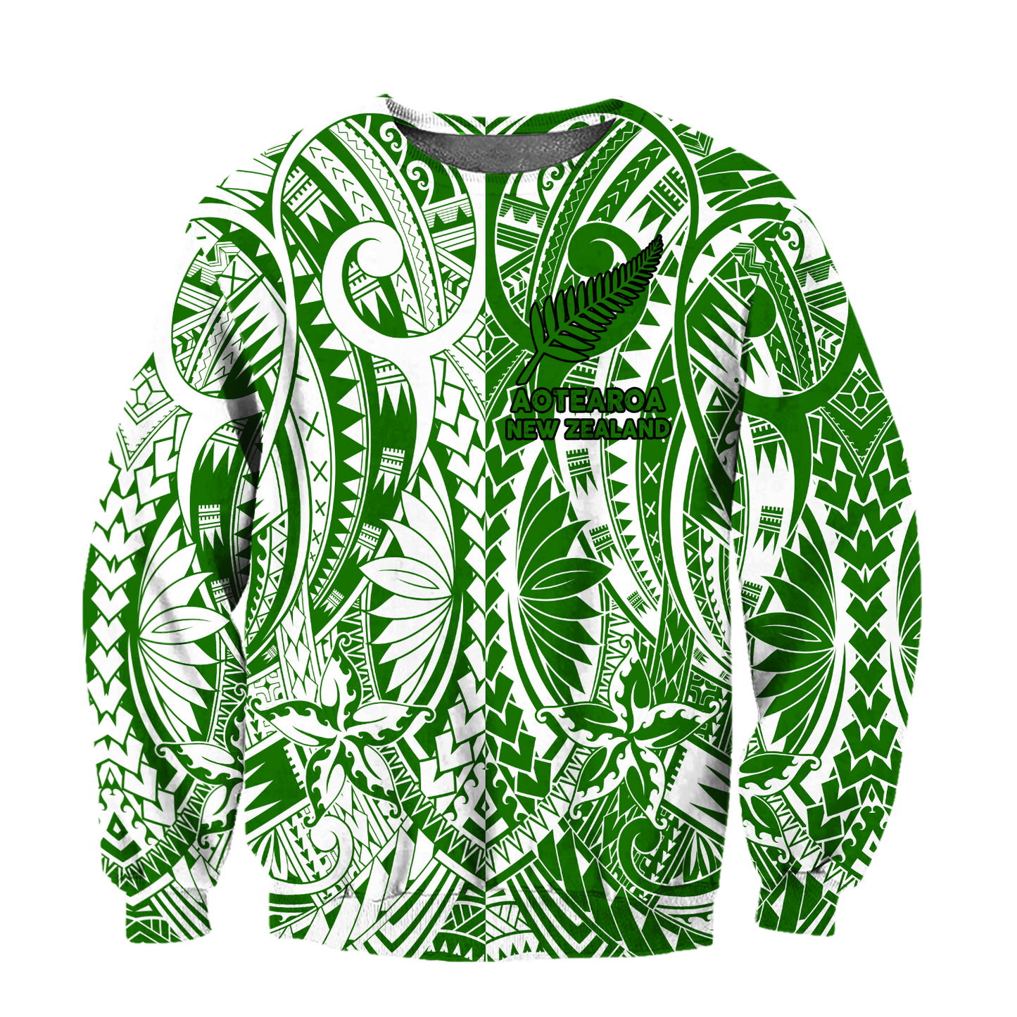 New zealand Aotearoa silver fern classic 3d all over printed