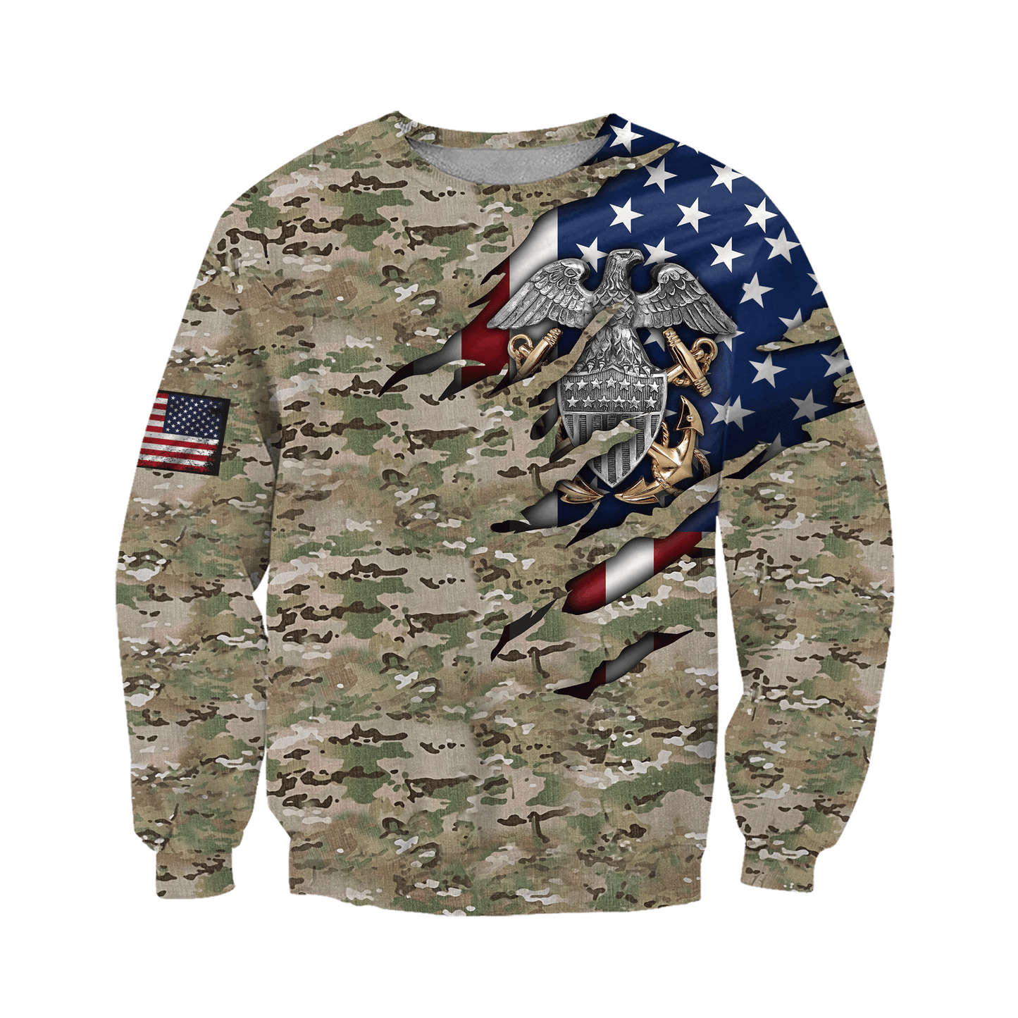 United States Navy 3D All Over Printed Unisex Shirts