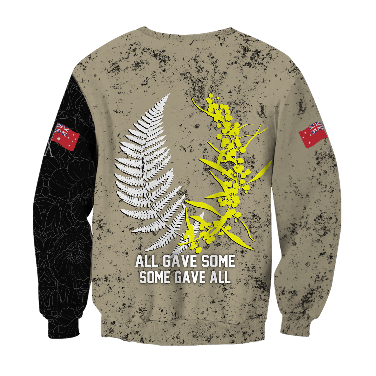 Anzac day in my heart Australia and Kiwi Veteran 3D print shirt