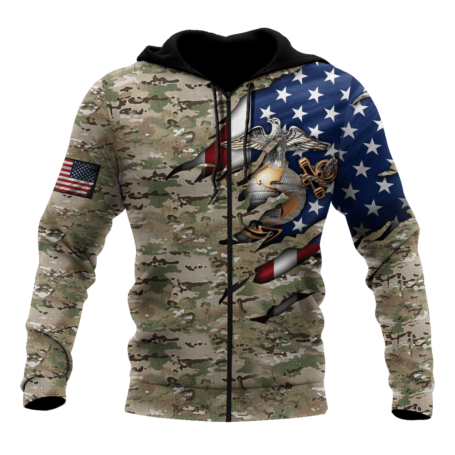 United States Marine Corps 3D All Over Printed Unisex Shirts