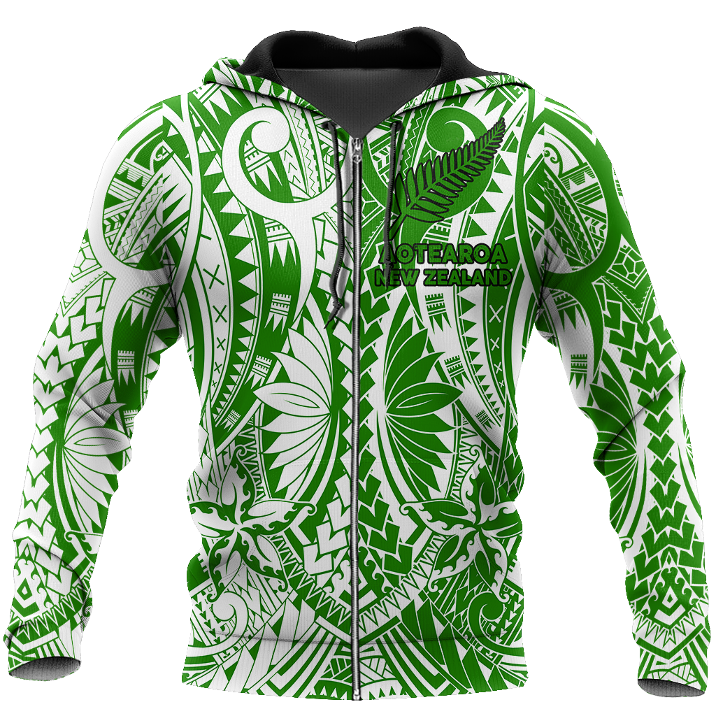 New zealand Aotearoa silver fern classic 3d all over printed