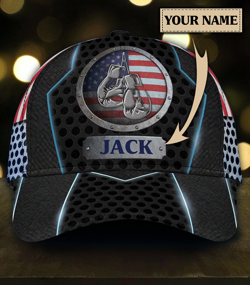 Customized Name Boxing American Classic Cap
