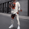 Japan Mask 3D All Over Printed Combo Hoodie + Sweatpant