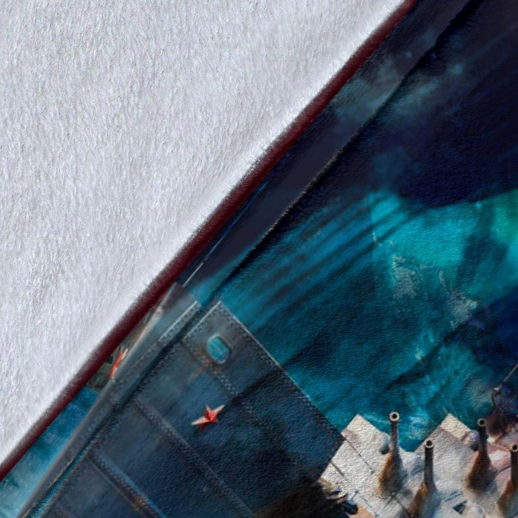 US Navy 3D All Over Printed Blanket