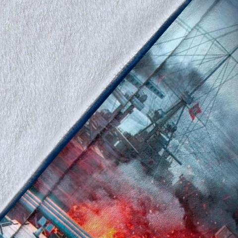 US Navy 3D All Over Printed Blanket