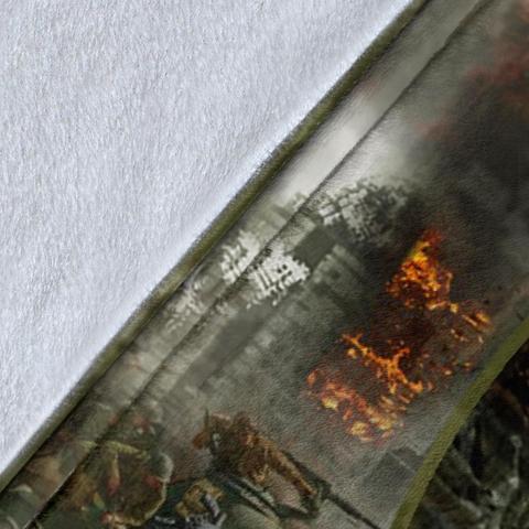 US Army 3D All Over Printed Blanket