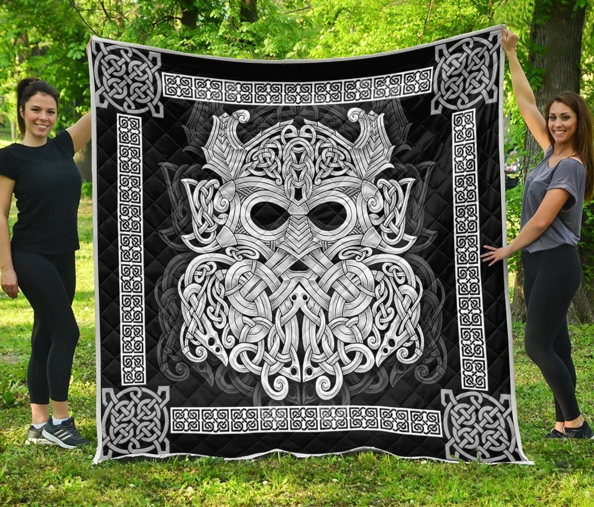Viking 3D All Over Printed Quilt