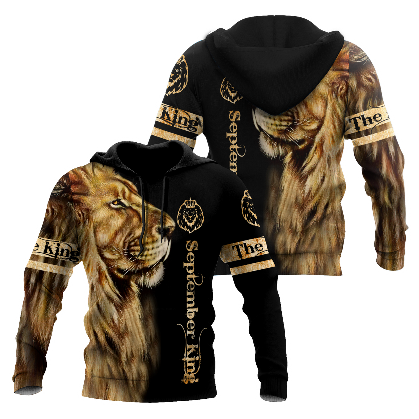 September King 3D All Over Printed Unisex Shirts