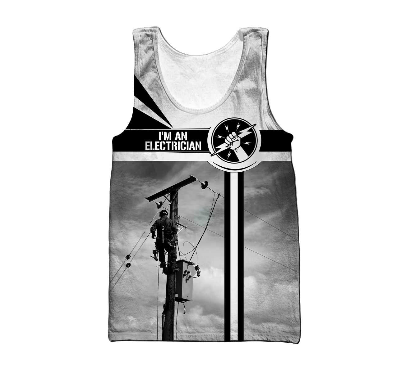 Premium Unisex All Over Printed Electrician Shirts MEI