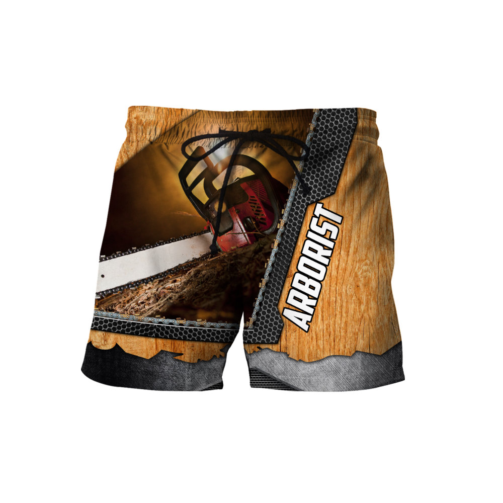 Premium Unisex All Over Printed Chainsaw Arborist Shirts MEI