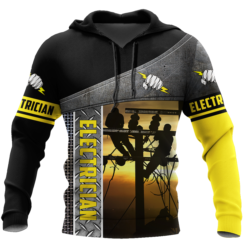 Premium All Over Printed Electrician Shirts MEI