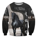 Love Horse 3D All Over Printed Shirts TA040401-Apparel-TA-Sweatshirts-S-Vibe Cosy™