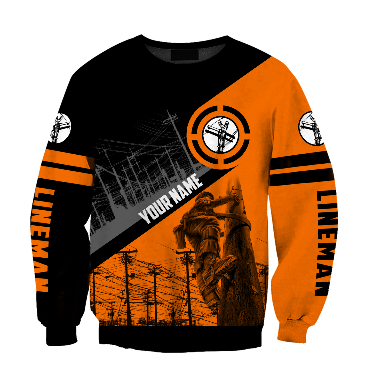 Premium Unisex All Over Printed Lineman Shirts MEI