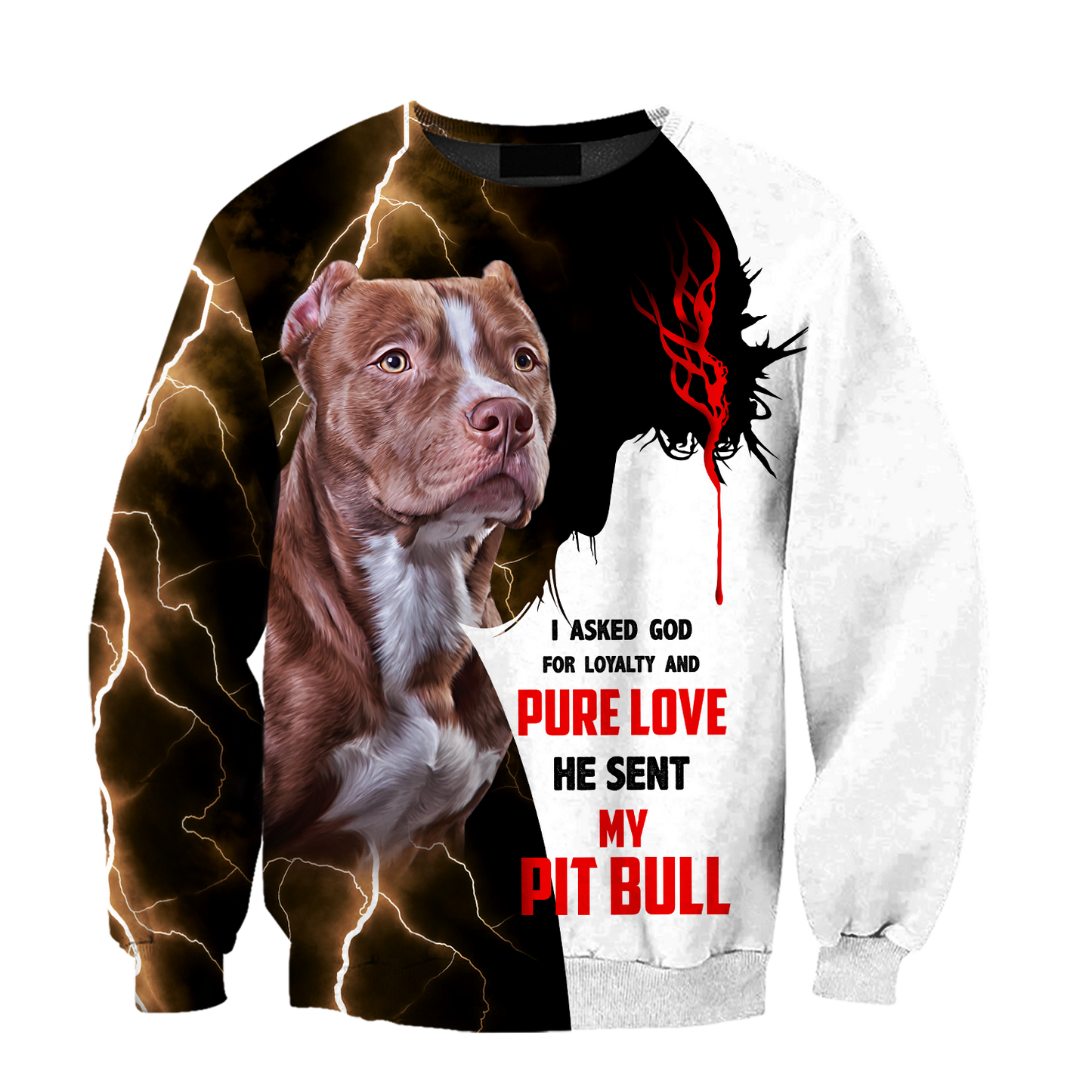 Premium God Sent Me My Pit Bull Unisex Shirts DL1006206