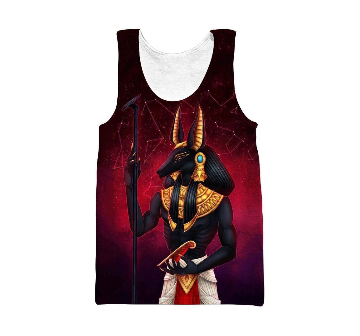 3D All Over Print Beautiful Anubis Hoodie HC3108-Apparel-Huyencass-Tank Top-S-Vibe Cosy™