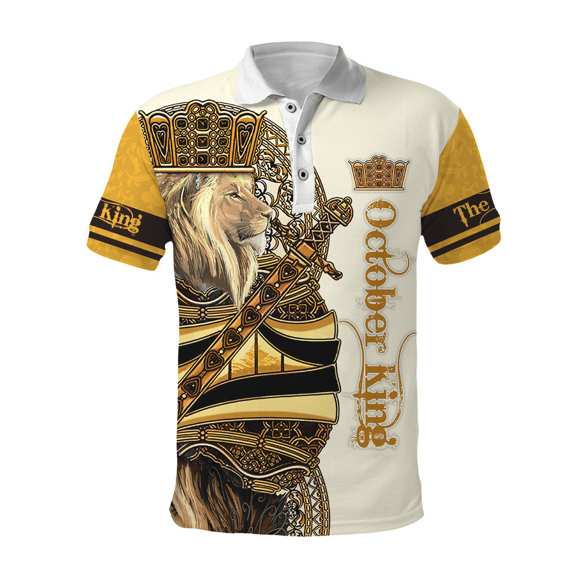 Yellow October King 3D All Over Printed Unisex Shirts