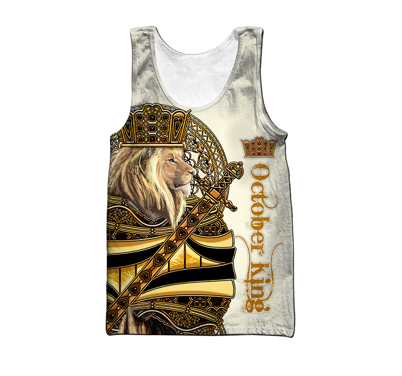 Yellow October King 3D All Over Printed Unisex Shirts