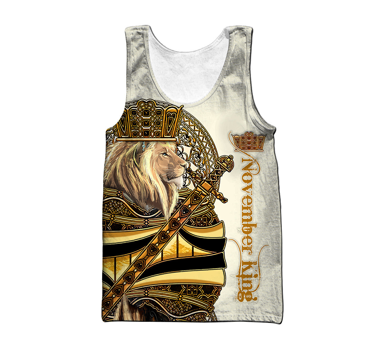 Yellow November King 3D All Over Printed Unisex Shirts