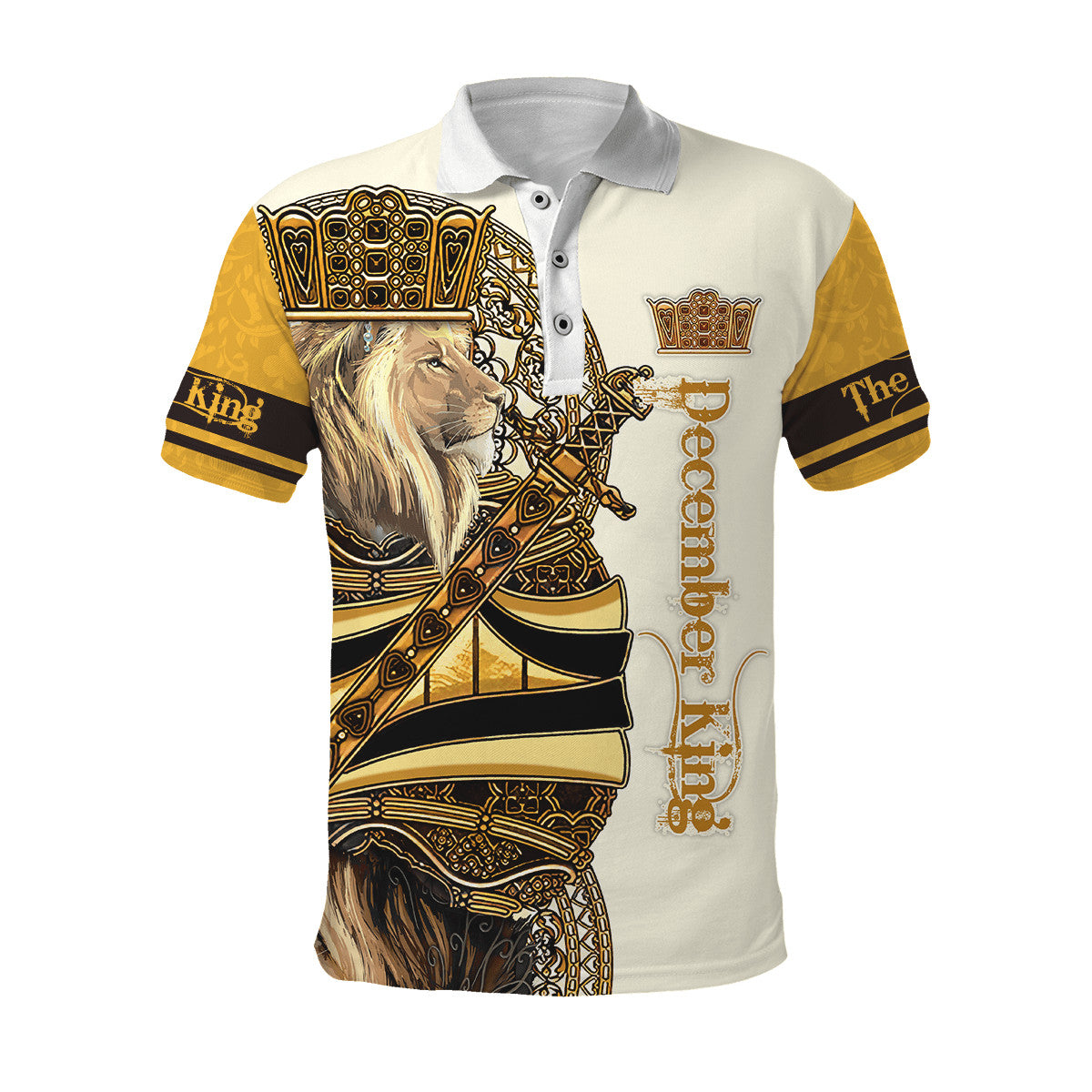 Yellow December King 3D All Over Printed Unisex Shirts