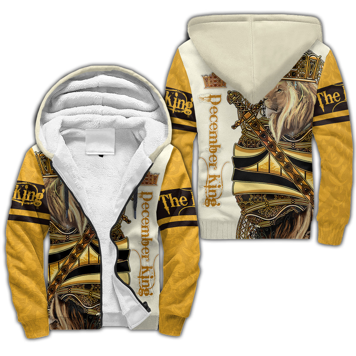 Yellow December King 3D All Over Printed Unisex Shirts