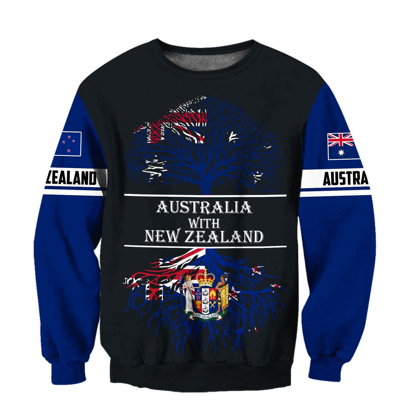 Australia with New zealand 3d all over printed for men and women PL