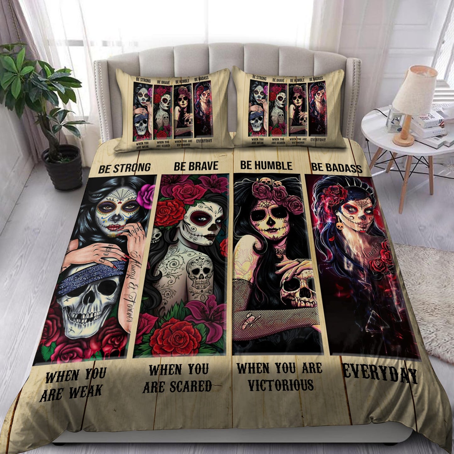 Skull Girls Art Bedding Set AM112023