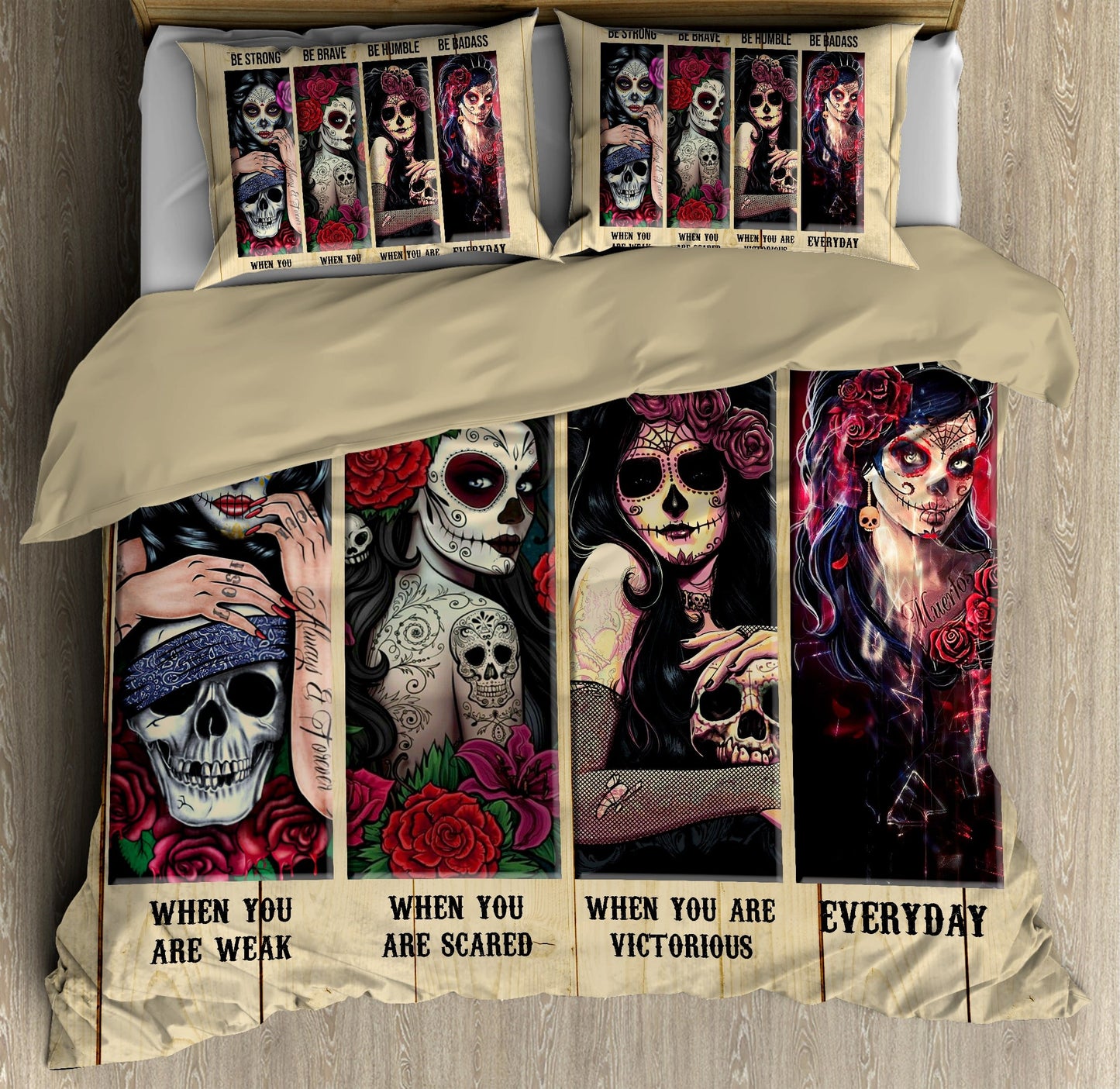 Skull Girls Art Bedding Set AM112023