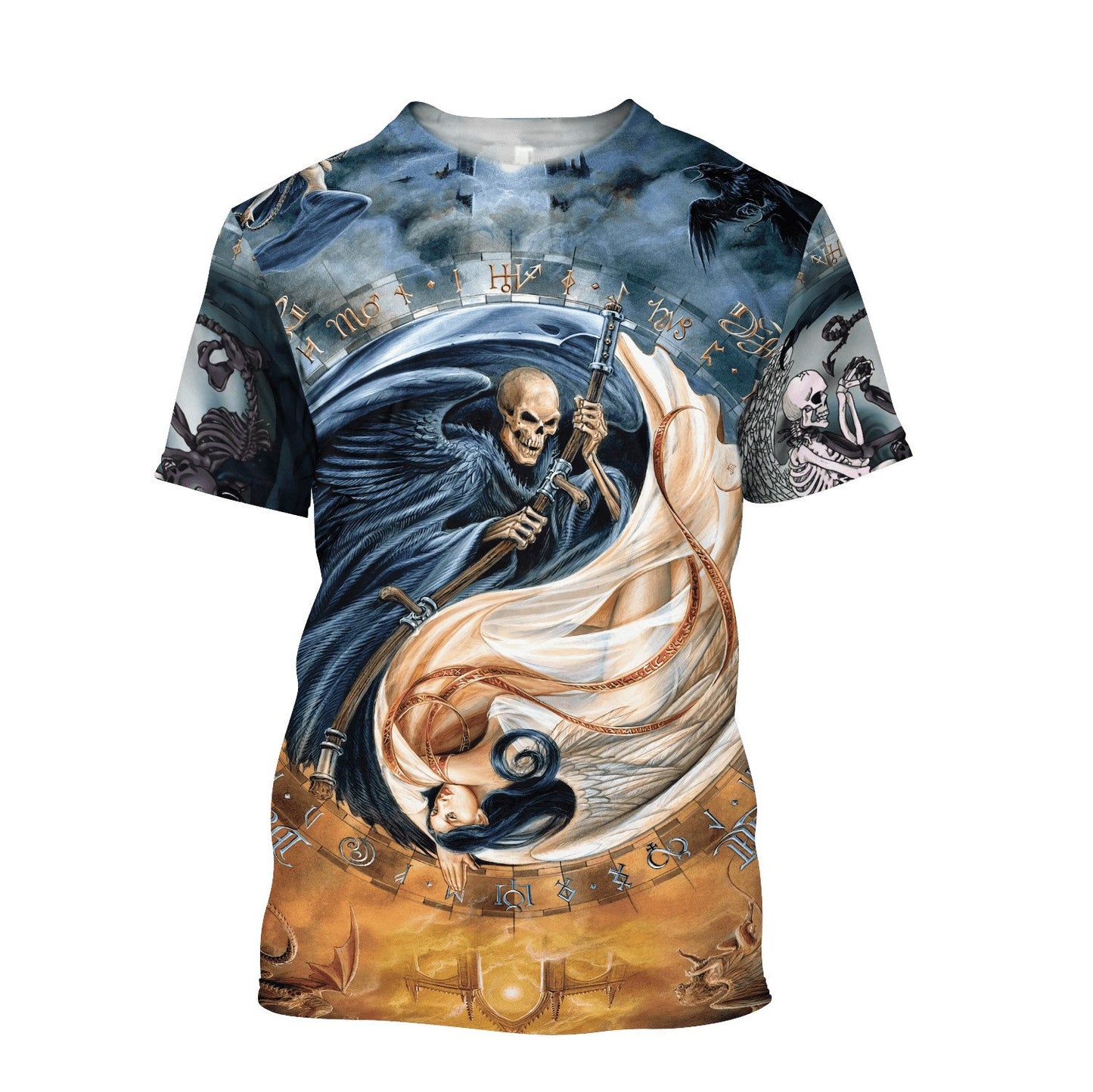 Premium Skull 3D All Over Printed Unisex Shirts