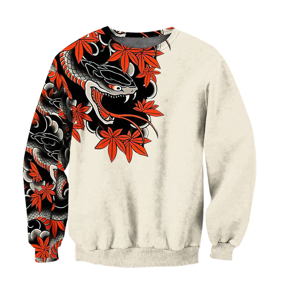 Japan Mask 3D All Over Printed Combo Sweater + Sweatpant