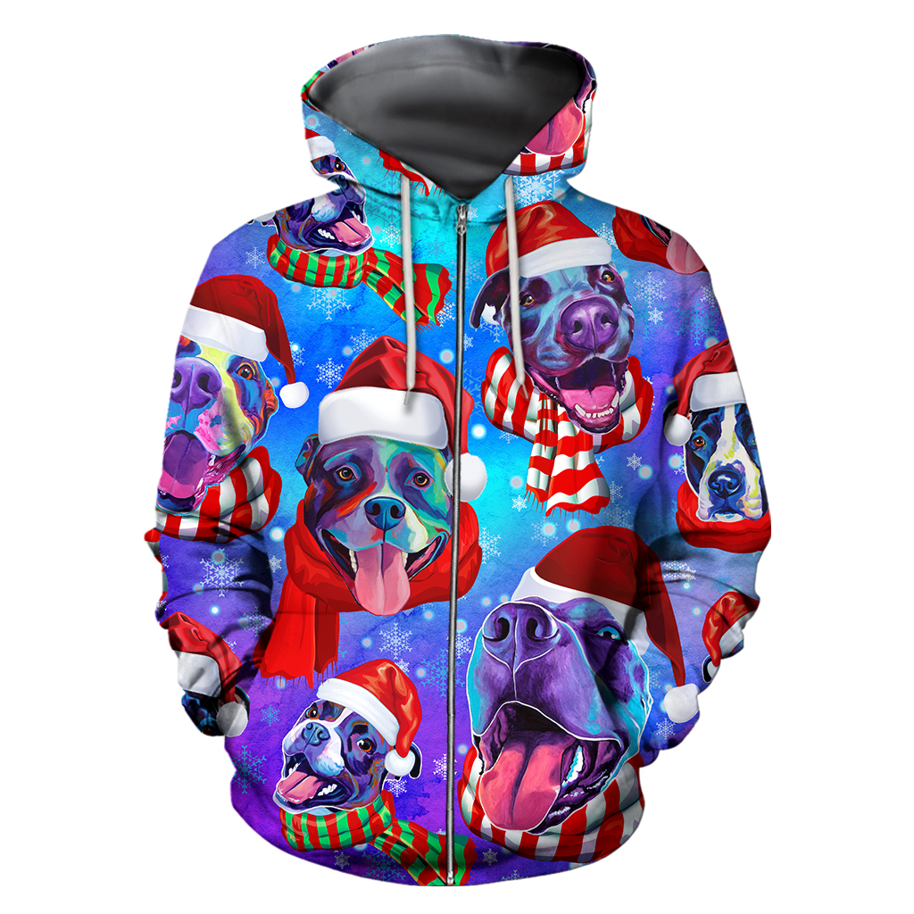 Pit Bull Xmas Unisex Shirts TR1710204