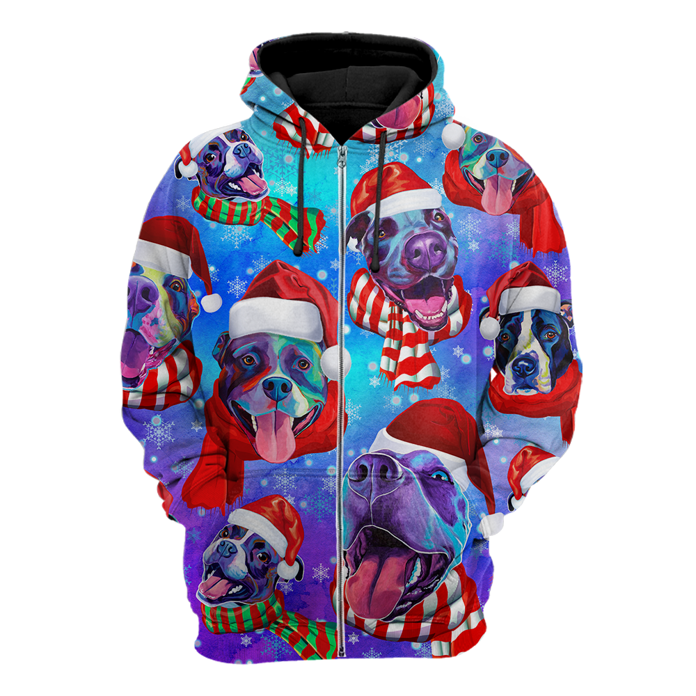 Pit Bull Xmas Unisex Shirts TR1710204