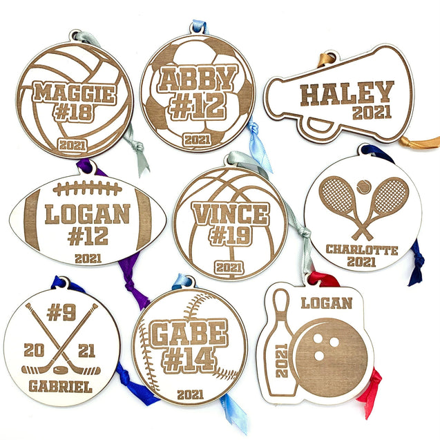 Cross Country Ornament | Personalized Sports Ornament | 2024 Ornament | Team Gift | Senior Gift | 2025 Ornament