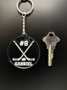 Hockey Keychains | Personalized Sports Keychains | Team Gift | Player Gift