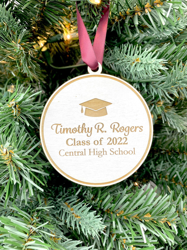 Graduation Year Ornament  | Graduation Ornament | Class of 2024 | Class of 2025 | 2024 Ornament | 2025 Ornament