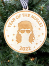 Year of the Mullet Ornament | Mullet Ornament | 2024 Ornament | 2025 Ornament