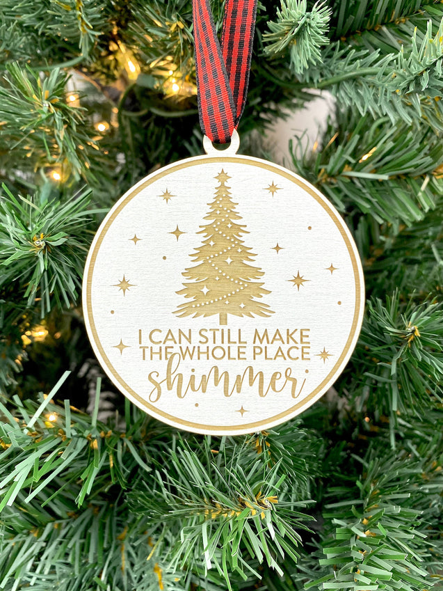 Christmas Tree Ornament | Shimmer Tree | Bejeweled Ornament | 2024 Ornament | 2025 Ornament | Taylor | Eras Tour | Swift | Midnights