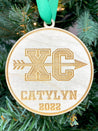 Cross Country Ornament | Personalized Sports Ornament | 2024 Ornament | Team Gift | Senior Gift | 2025 Ornament