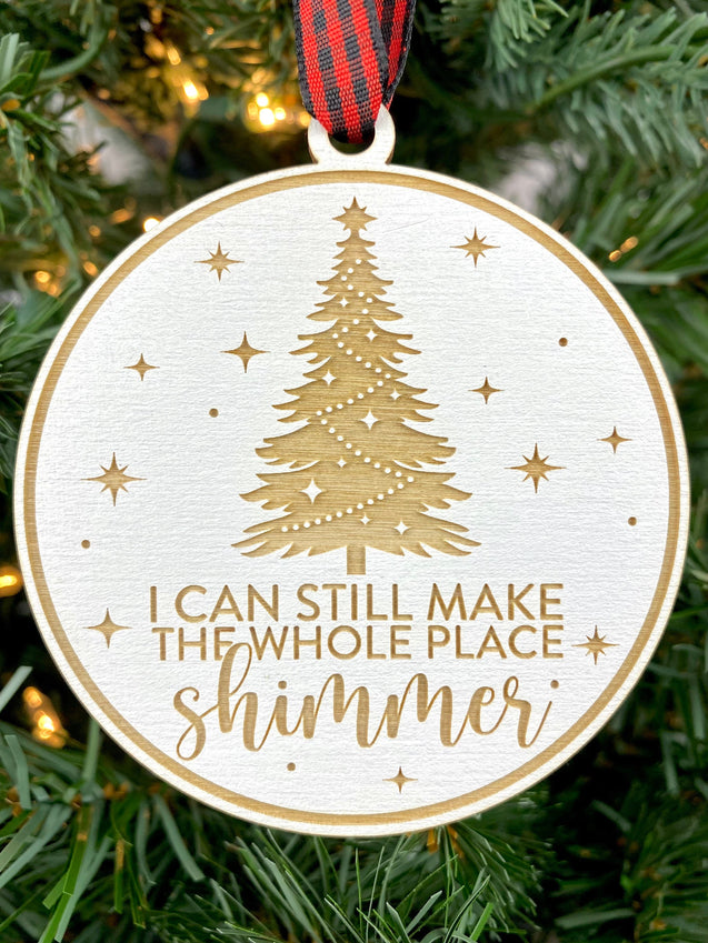 Christmas Tree Ornament | Shimmer Tree | Bejeweled Ornament | 2024 Ornament | 2025 Ornament | Taylor | Eras Tour | Swift | Midnights