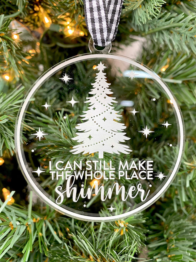 Christmas Tree Ornament | Shimmer Tree | Bejeweled Ornament | 2024 Ornament | 2025 Ornament | Taylor | Eras Tour | Swift | Midnights