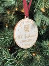 Let’s Have An Old Fashioned Christmas Ornament | Bartender Gift | Old Fashion Ornament | 2024 Ornament | 2025 Ornament | Whiskey | Bourbon