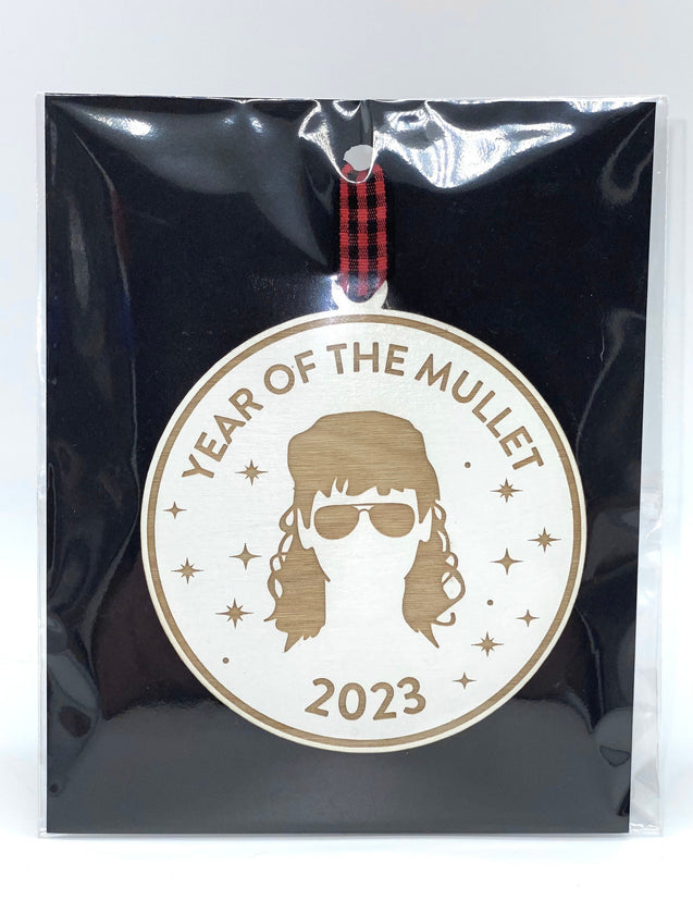 Year of the Mullet Ornament | Mullet Ornament | 2024 Ornament | 2025 Ornament