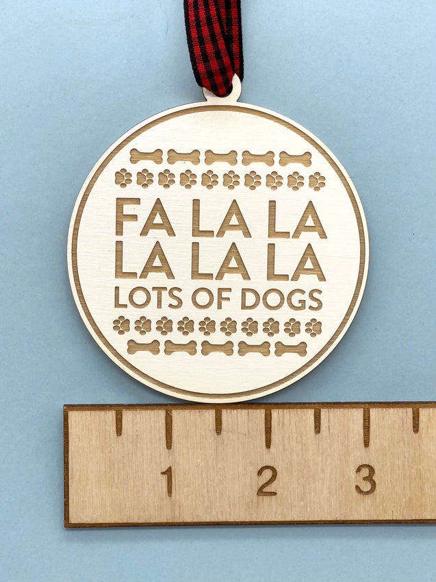 Lots Of Dogs Ornament | Dog Ornament | Puppy Ornament | Pet Ornament | Animal Shelter Ornament | 2024 Ornament | 2025 Ornament