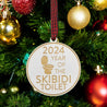 Skibidi Toilet Ornament | Skibidi Ornament | 2024 Ornament | Funny Ornament | Ohio Skibidi Toilet Rizz | 2025 Ornament