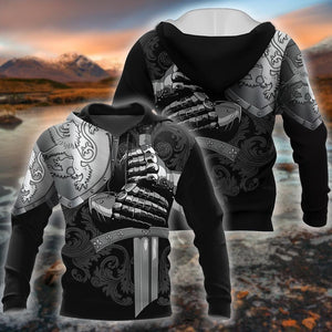 Scottish Lion Armor 3D All Over Printed Shirts for Men and Women AM240201-Apparel-TT-Hoodie-S-Vibe Cosy™