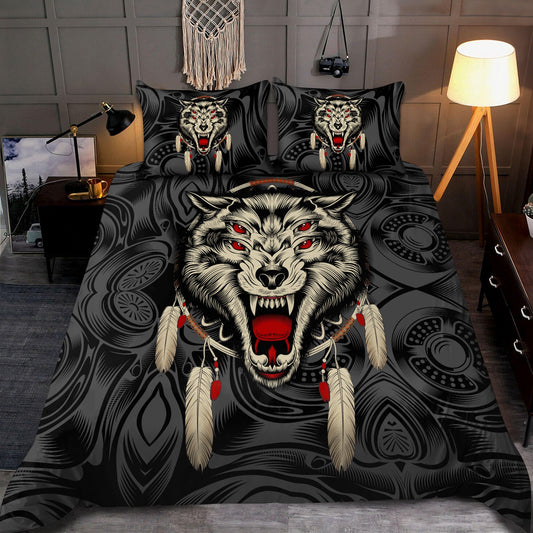 Wolf 3D All Over Printed Bedding Set